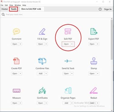 import pdf text into adobe
