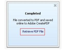 Convertire PNG in PDF in Adobe Reader