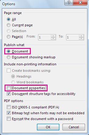 bmp a pdf en word