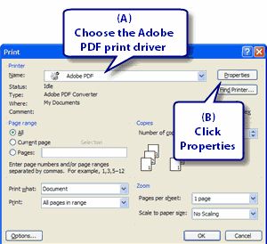 cannot print pdf