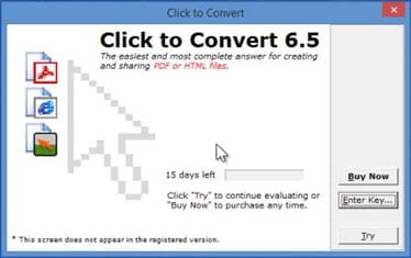 click to convert