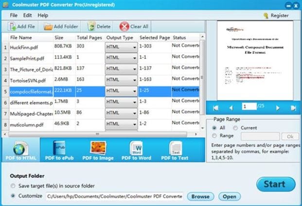 CoolMuster PDF Converter