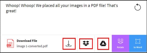images to pdf online for free