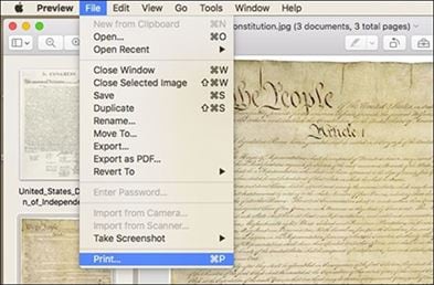 create pdf from images on mac