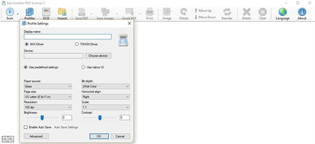 convert pdf file from scanner