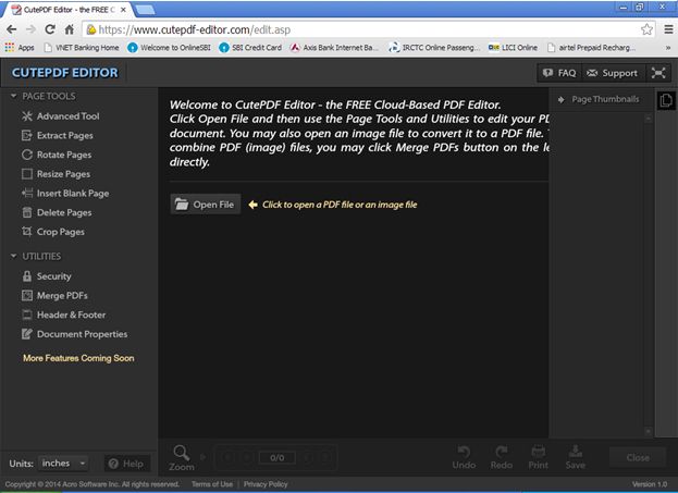 CutePDF Editor