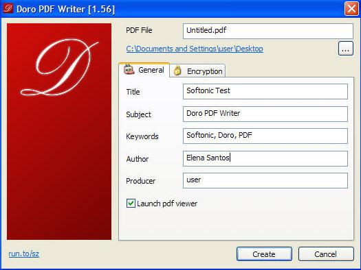 Doro PDF Writer