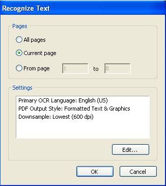 adobe acrobat edit ocr pdf