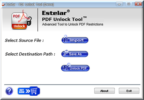Estelar PDF Unlock Tool
