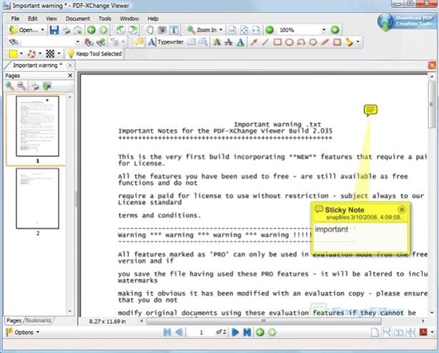PDF-Xchange Editor 3.0