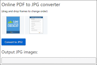 online pdf converter