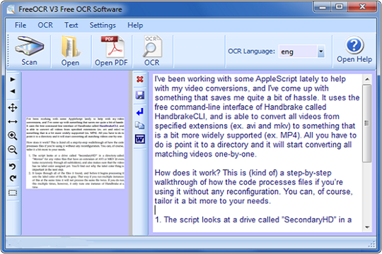 free text recognition software image