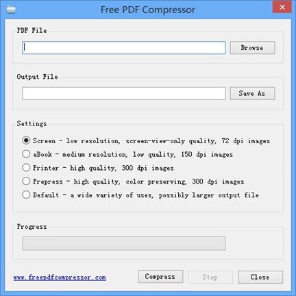 freepdfcompressor freeware