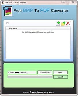 free pdf solution bmp to pdf converter