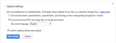 convert pdf to text in google docs