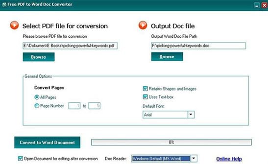 open source scanner pdf creator