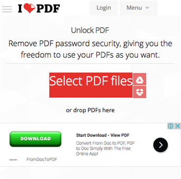 unlock pdf online