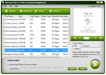 istonsoft pdf to html