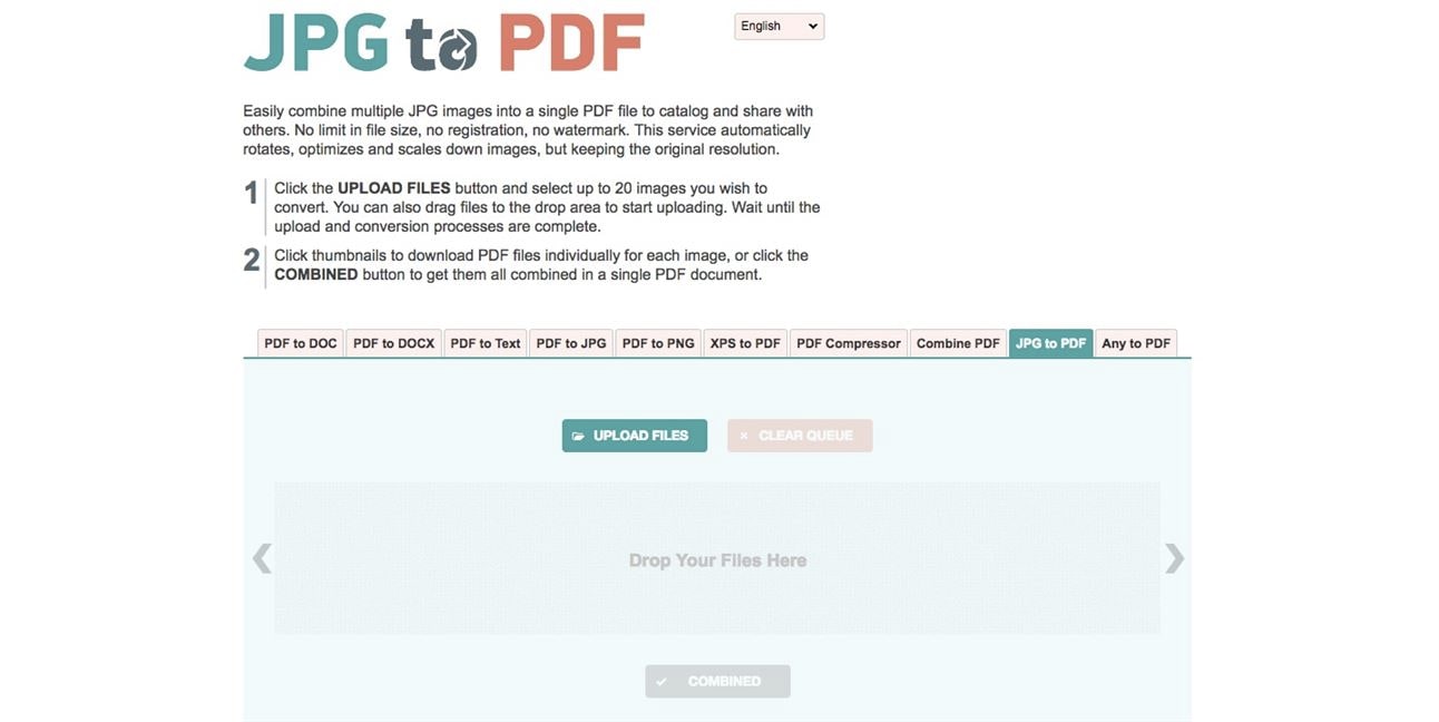 create a pdf from images online 