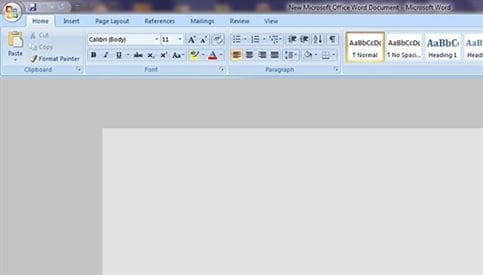 launch microsoft word