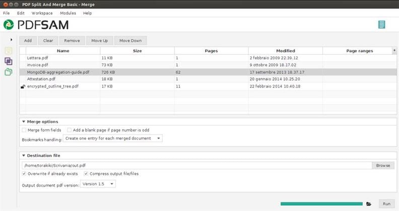 combinar pdf con open spurce