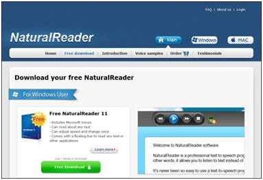 natural reader