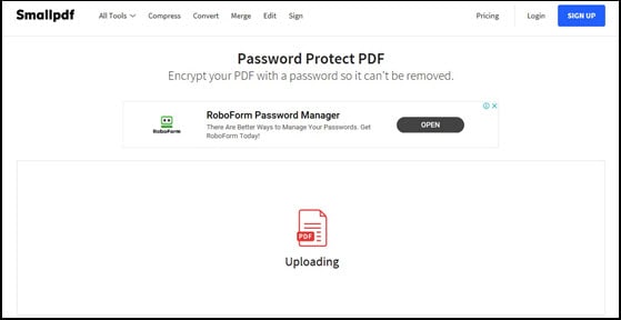 add password to pdf online