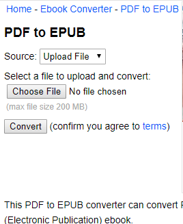 online pdf to epub