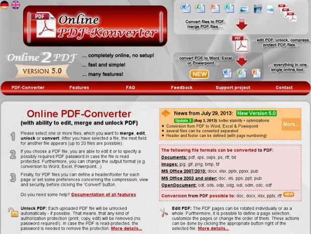 Doc2PDF converter