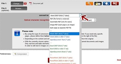 convert protected pdf