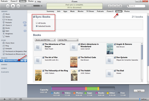 how to open a pdf in ibooks