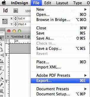 ouvrir un fichier pdf dans indesign