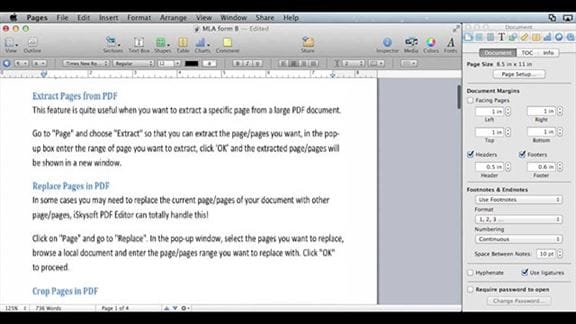 open pdf in page