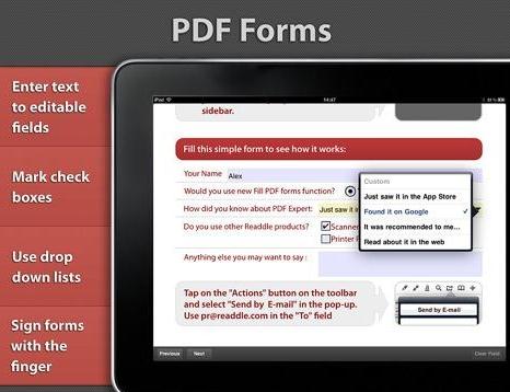 best pdf filler ios app