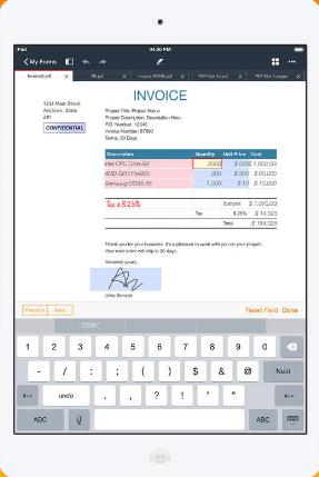 best pdf filler ios app