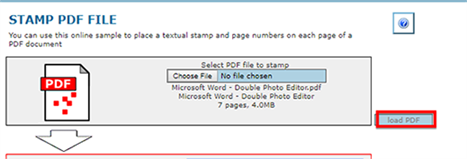 stamp pdf online