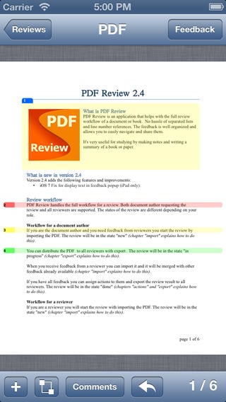 pdf revies free