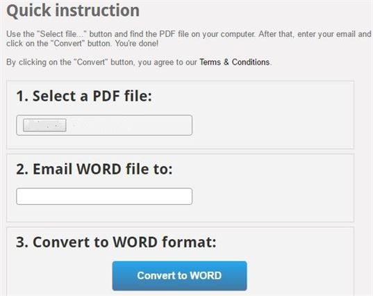 convert pdf to word online