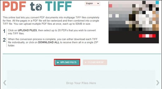 convert pdf to tiff online