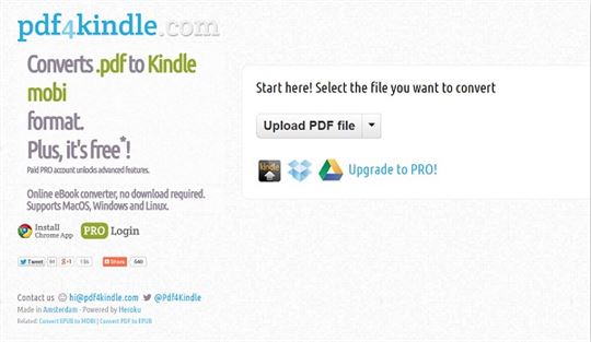 conversor pdf a kindle online