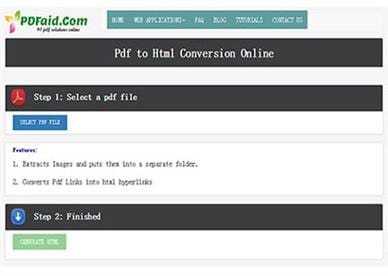 convert html to pdf online free