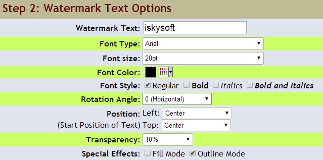 PDFaid Watermark Creator