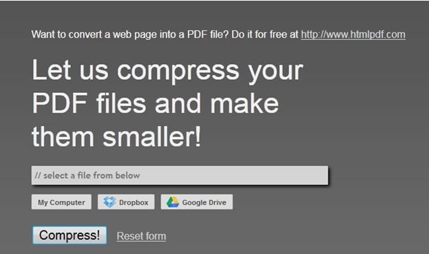 11 Compresores PDF Gratis para Comprimir PDF a un Tamaño Más Pequeño (8)