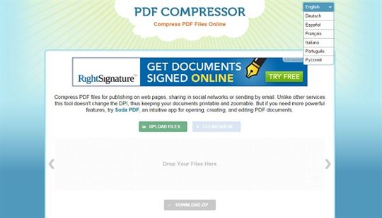 11 Compresores PDF Gratis para Comprimir PDF a un Tamaño Más Pequeño (11)
