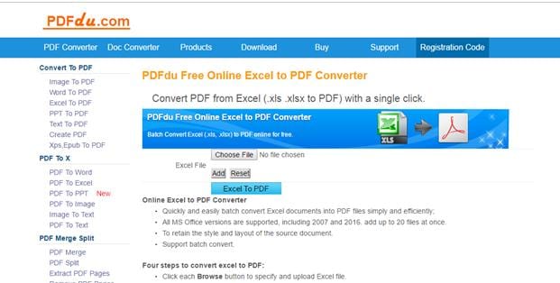 free pdf converter to excel 2016