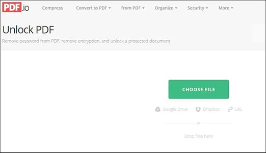 unlock password protected pdf online