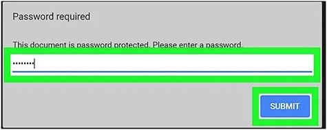 remove pdf password with chrome 