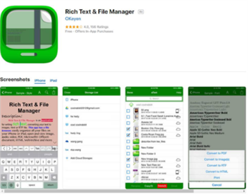 rtf file reader android app