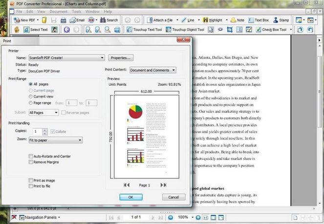 convertisseur scansoft pdf