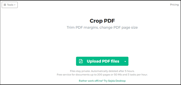 how to remove header and footer in pdf